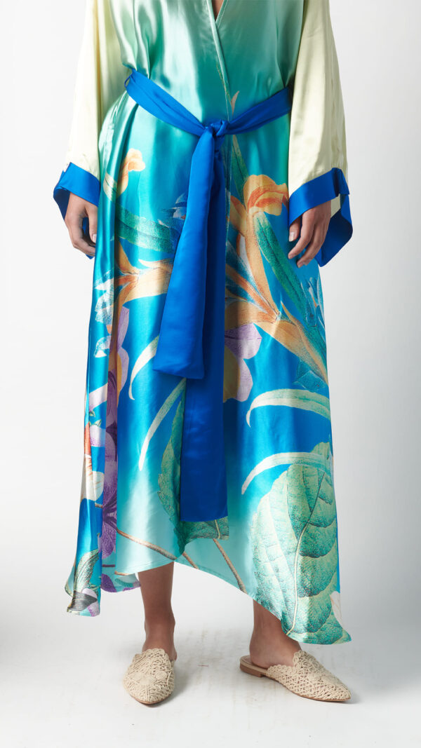 Vestaglia kimono in seta - immagine 4