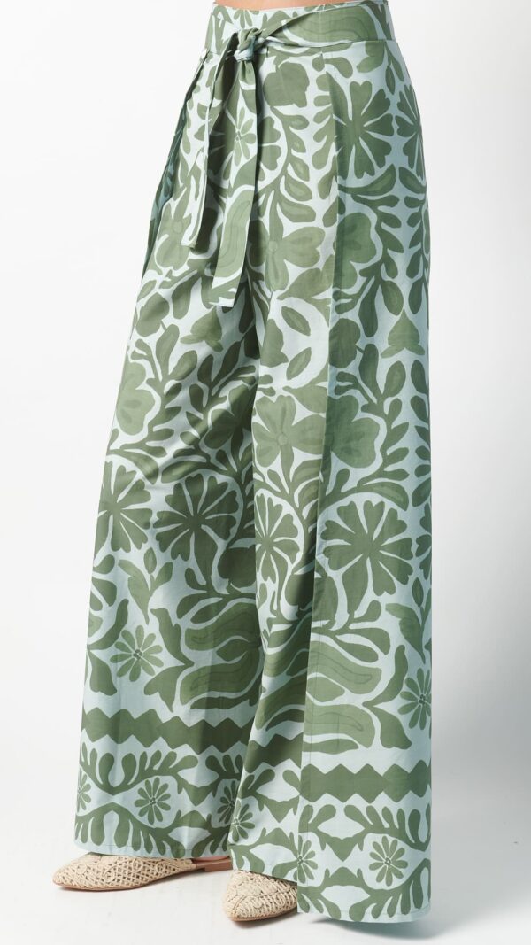 Pantalone pareo fantasia natura - immagine 4