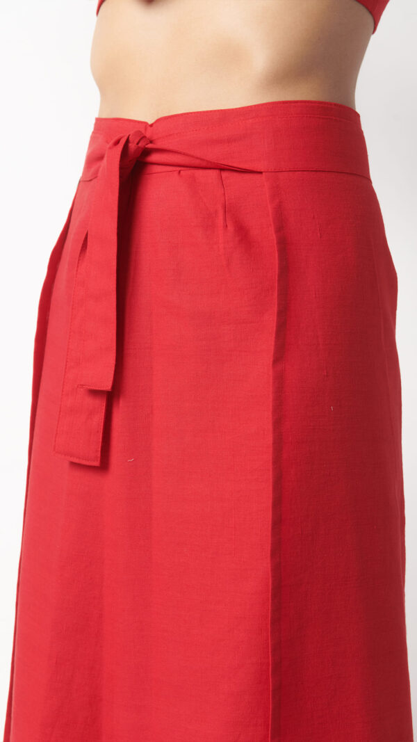 Pantalone pareo rosso - immagine 4